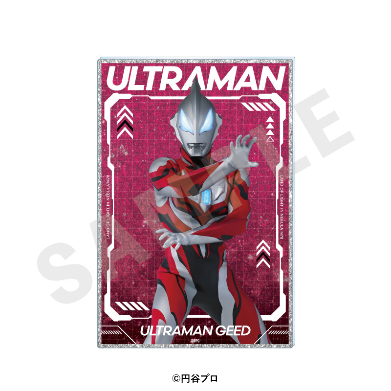 ウルトラマンシリーズ のグッズ、ウルトラマンジードのアクリルカードの画像です