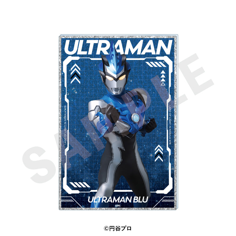 ウルトラマンシリーズ のグッズ、ウルトラマンブルのアクリルカードの画像です