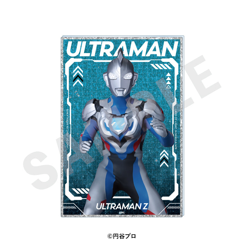 ウルトラマンシリーズ のグッズ、ウルトラマンゼットのアクリルカードの画像です