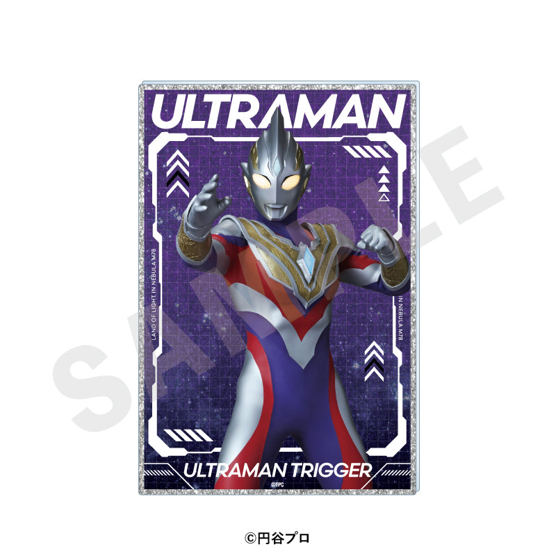 ウルトラマンシリーズ のグッズ、ウルトラマントリガーのアクリルカードの画像です