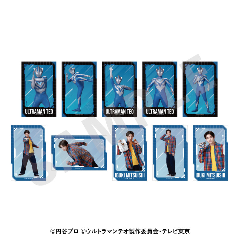 ウルトラマンシリーズ のグッズ、ウルトラマンテオのトレーディングカードの1枚目の画像です