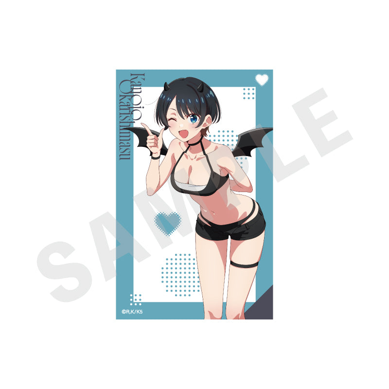 彼女、お借りします のグッズ、更科瑠夏のブロマイドの画像です