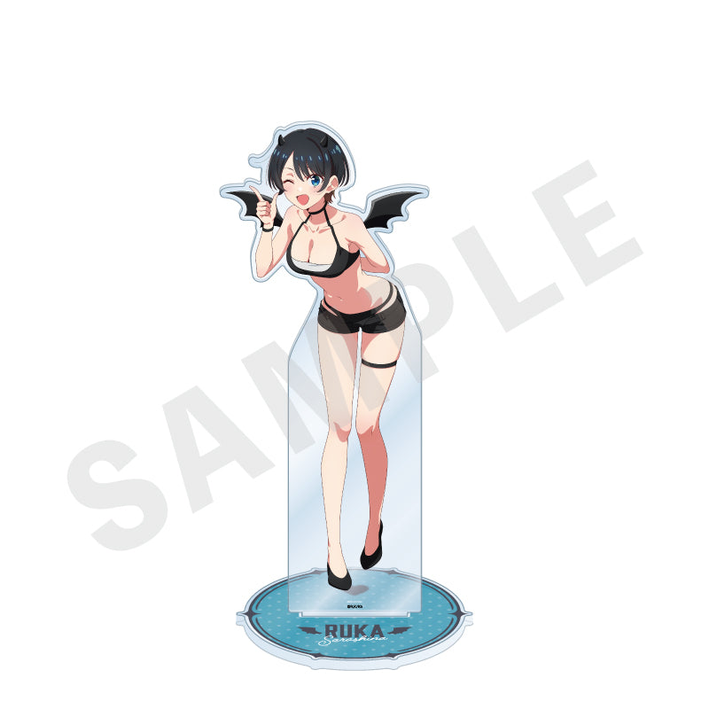彼女、お借りします のグッズ、更科瑠夏のアクリルスタンドの画像です
