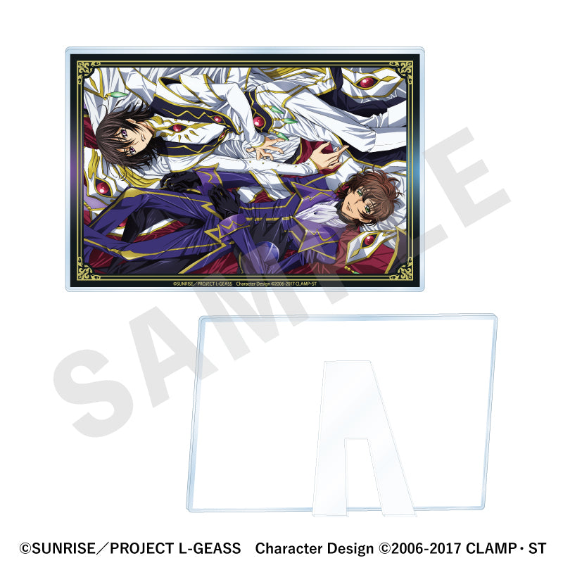 コードギアス 反逆のルルーシュ のグッズ、アクリルプレートの画像です