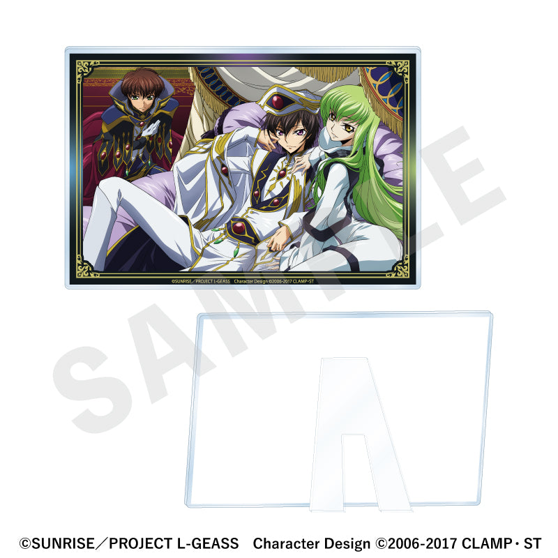 コードギアス 反逆のルルーシュ のグッズ、アクリルプレートの画像です