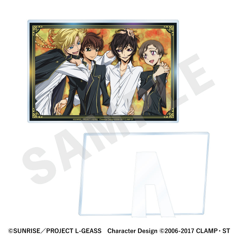 コードギアス 反逆のルルーシュ のグッズ、アクリルプレートの画像です