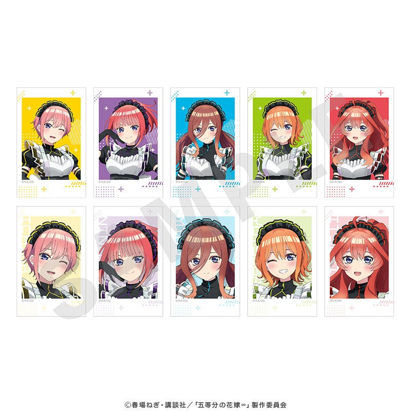 【単品】「五等分の花嫁∽」チェキ風カード